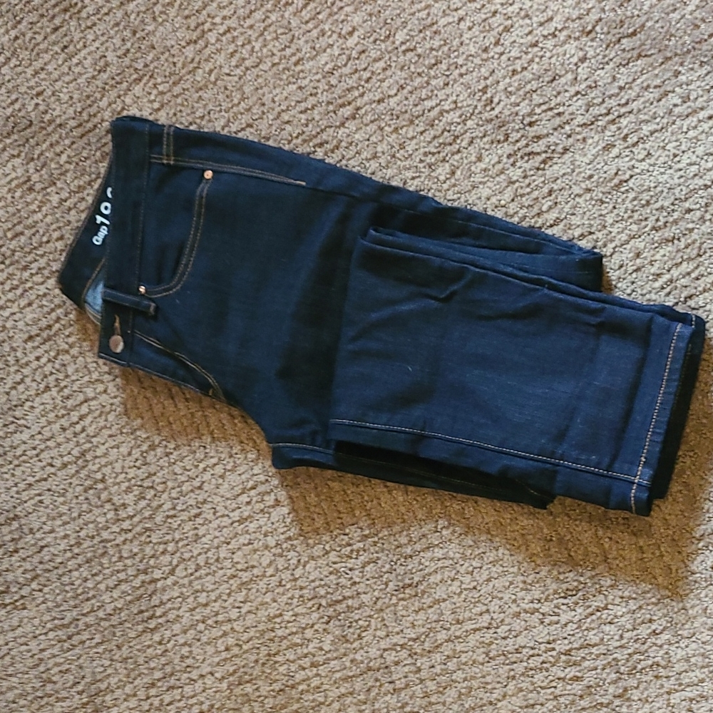 LIKE NEW Gap Always Skinny jeans 27R dark wash